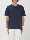 ポール アンド シャーク PAUL & SHARK Tシャツ メンズ ブルー T-shirts 14311607 Blue 関税 送料無料 ラッピング無料 2025AW gi