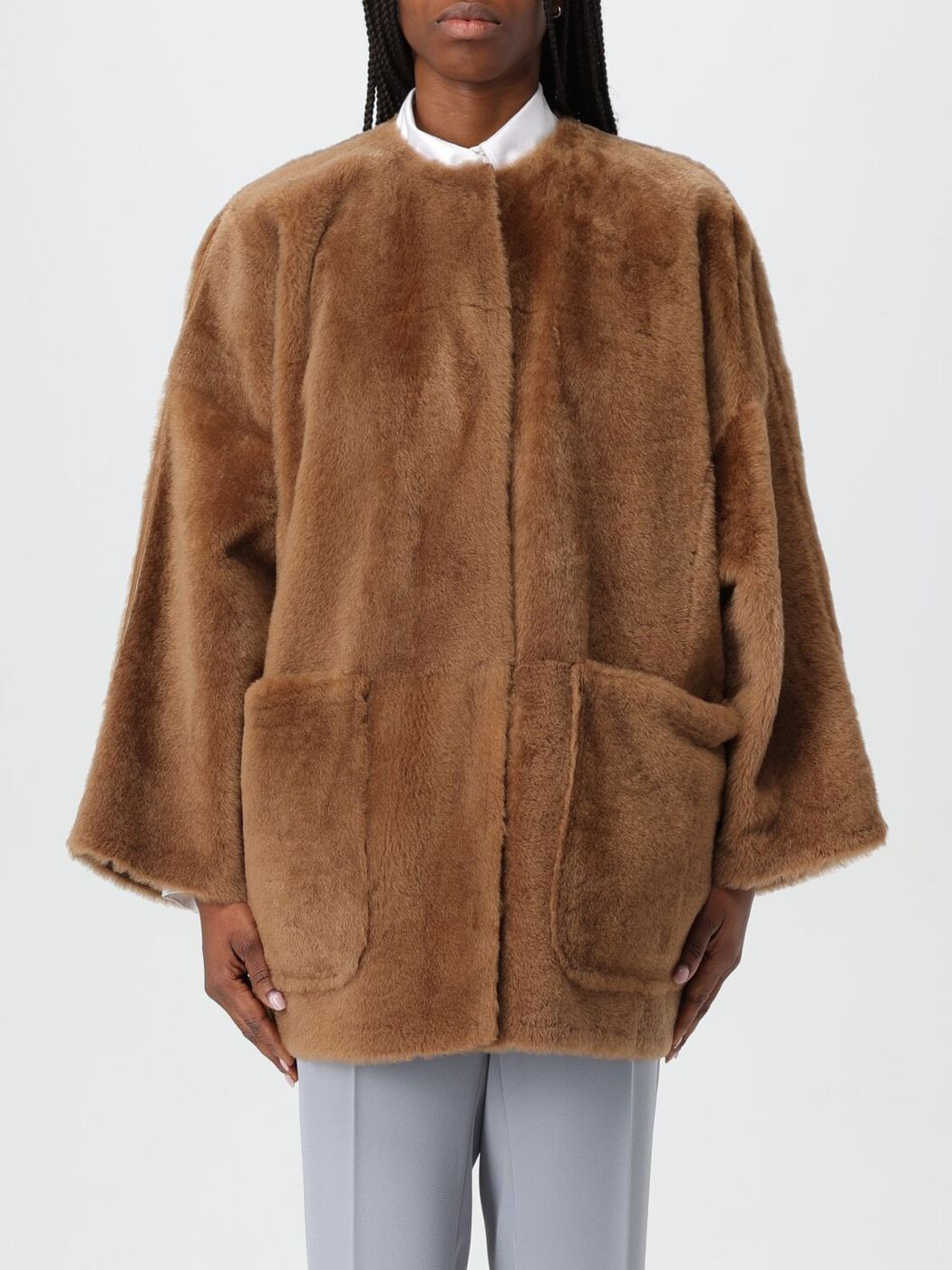 1000OFFݥ!! ޥå ޡ MAX MARA ȥ  ǥ Coats and trench coats 2421416025600 Leather  ̵ åԥ̵ 2025AW gi
