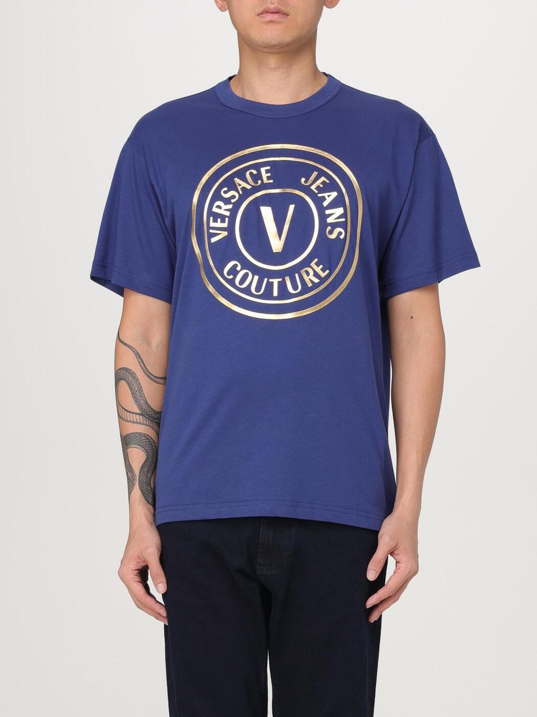 【関税込み】Versace ブルー ポリエステル Tシャツ 楽天市場】ヴェルサーチ t シャツ ブルーの通販