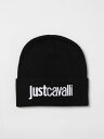 ジャスト カヴァリ JUST CAVALLI ハット 帽子 レディース ブラック Hats 77RAZK01ZG239 Black 関税 送料無料 ラッピング無料 2025AW gi