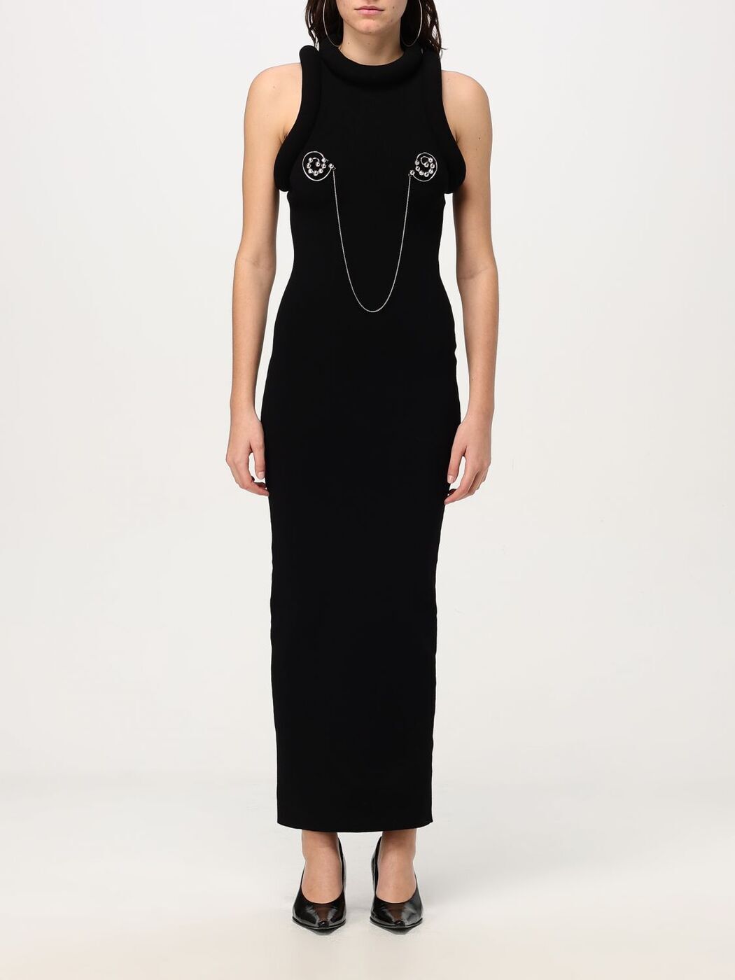 ジャンポール・ゴルチエ JEAN PAUL GAULTIER ワンピース ドレス レディース ブラック Dresses 2430FRO238M077 Black 関税 送料無料 ラッピング無料 2025AW giのサムネイル