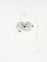 【三連休限定1000円OFF】 モナリザ MONNALISA ロングスリーブTシャツ Tシャツ ガールズ Long sleeve t-shirts 19B6222036 Yellow Cream 関税 送料無料 ラッピング無料 2024AW gi