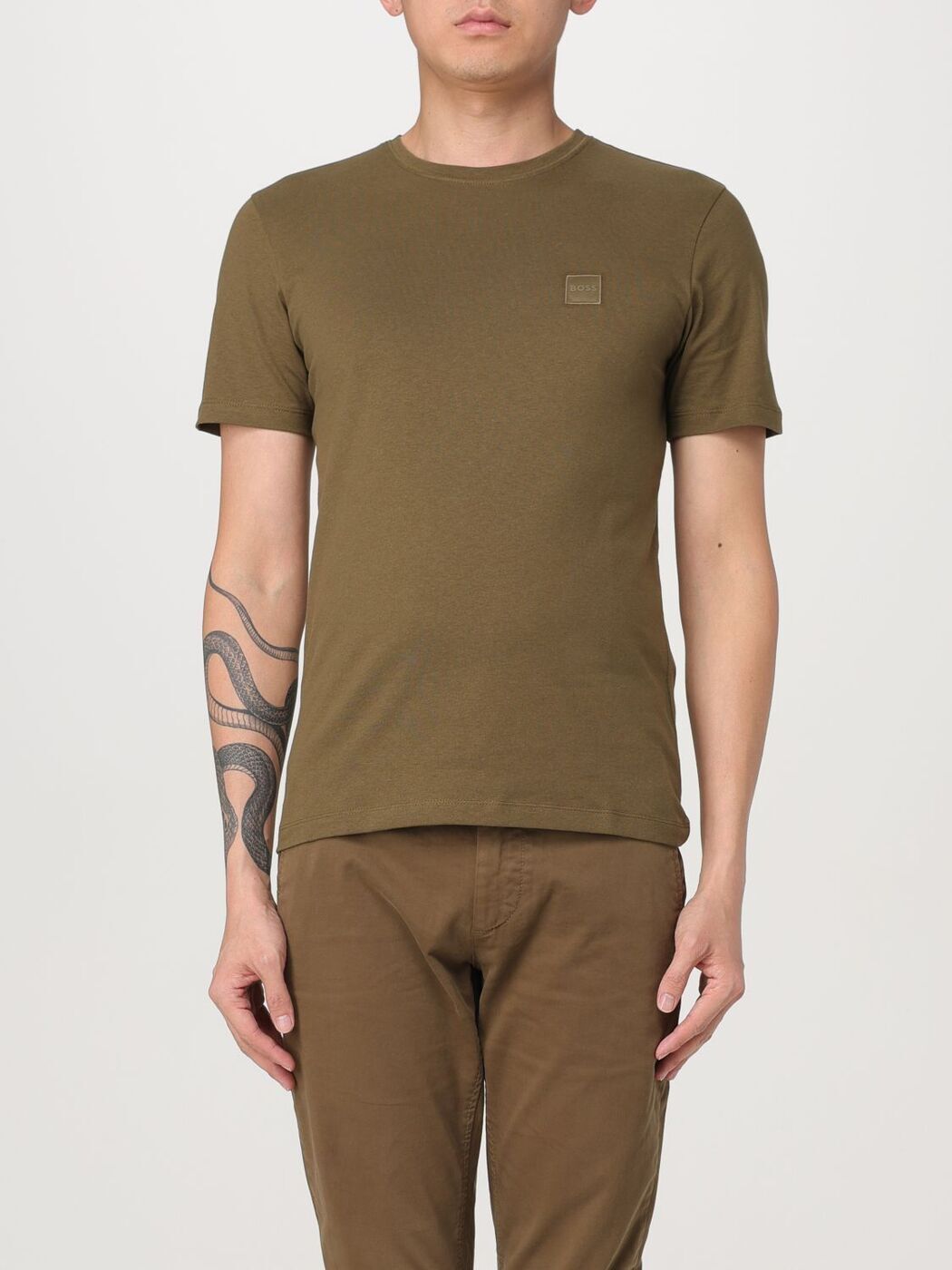 ܥ BOSS T  ꡼ T-shirts 50508584 Green  ̵ åԥ̵ 2025SS g...