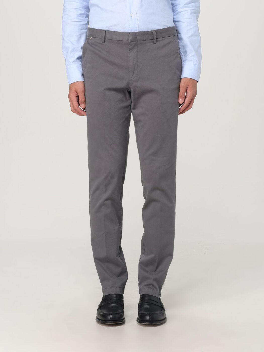 ܥ BOSS ܥ ѥ  졼 Trousers 50487966 Grey  ̵ åԥ̵ 2025AW ...
