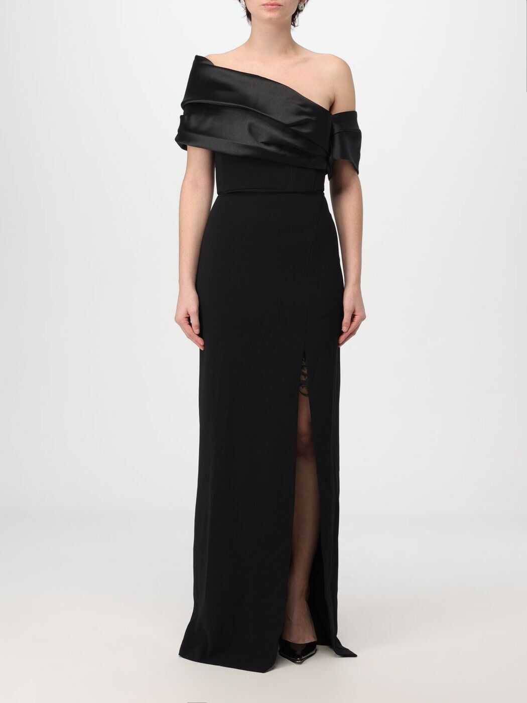 ݥȺ4!! 쥤ɥ SOLACE LONDON ԡ ɥ쥹 ǥ ֥å Dresses OS3...