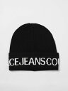 ヴェルサーチ ジーンズ クチュール VERSACE JEANS COUTURE ハット 帽子 メンズ ブラック Hats 77GAZK40ZG020 Black 関税 送料無料 ラッピング無料 2025AW gi