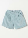 イルグッフォ IL GUFO ショートパンツ パンツ ショーツ ガールズ Shorts PB175V0018 Gnawed Blue 関税 送料無料 ラッピング無料 2025AW gi