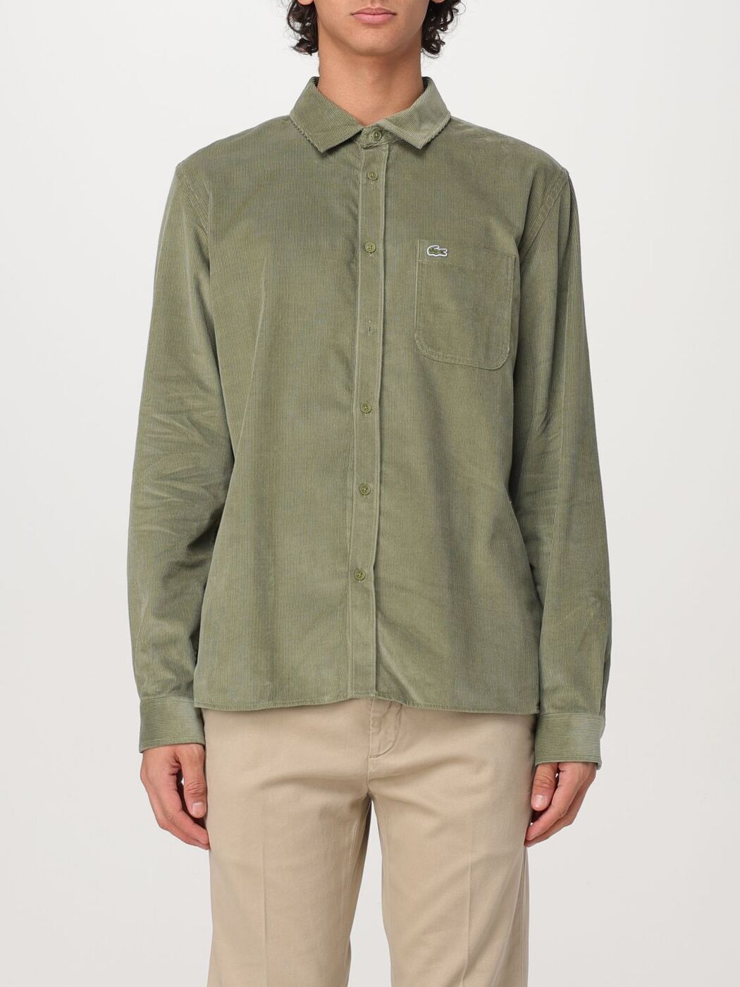 饳 LACOSTE   ꡼ Shirts CH3346 Green  ̵ åԥ̵ 2025AW g...