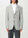 ラルディーニ LARDINI ジャケット メンズ グレー Jackets IV688AEIVSF63512 Grey 関税 送料無料 ラッピング無料 2025AW gi