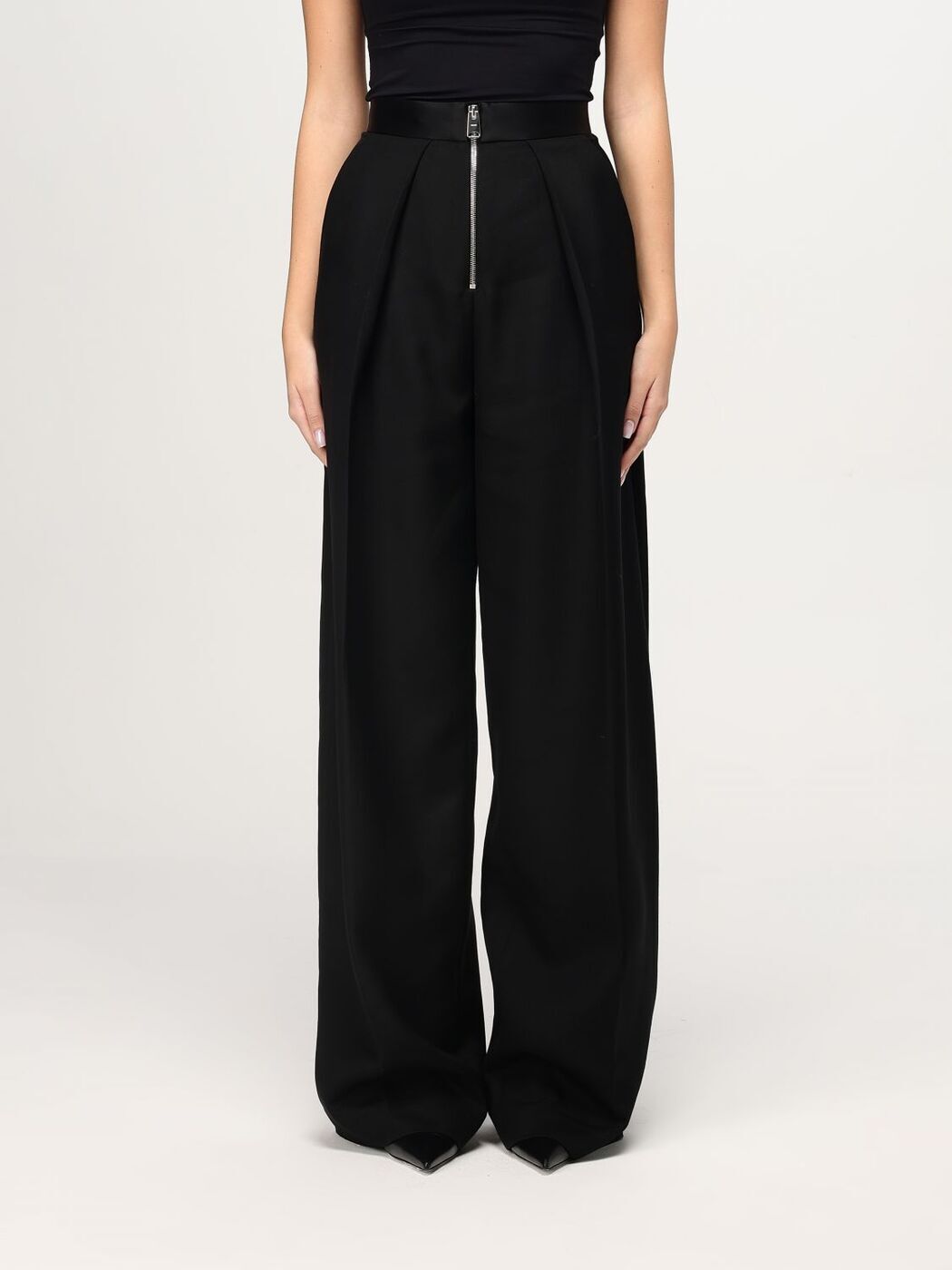 ݥȺ4!!  KHAITE ܥ ѥ ǥ ֥å Trousers 31504092 Black ...