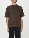 アルマーニ エクスチェンジ ARMANI EXCHANGE Tシャツ メンズ ブラウン T-shirts 6DZMJFZJLFZ Brown 関税 送料無料 ラッピング無料 2025AW gi
