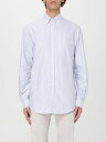 バリー BALLY シャツ メンズ Shirts MSH020CO344 Gnawed Blue 関税 送料無料 ラッピング無料 2025AW gi