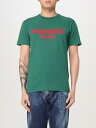ディースクエアード DSQUARED2 Tシャツ メンズ グリーン T-shirts S74GD1418D20020 Green 関税 送料無料 ラッピング無料 2025SS gi