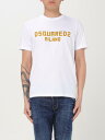 ディースクエアード DSQUARED2 Tシャツ メンズ ホワイト T-shirts S74GD1418D20020 White 関税 送料無料 ラッピング無料 2025SS gi