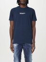 ディースクエアード DSQUARED2 Tシャツ メンズ ブルー T-shirts S74GD0946D20020 Blue 関税 送料無料 ラッピング無料 2025SS gi