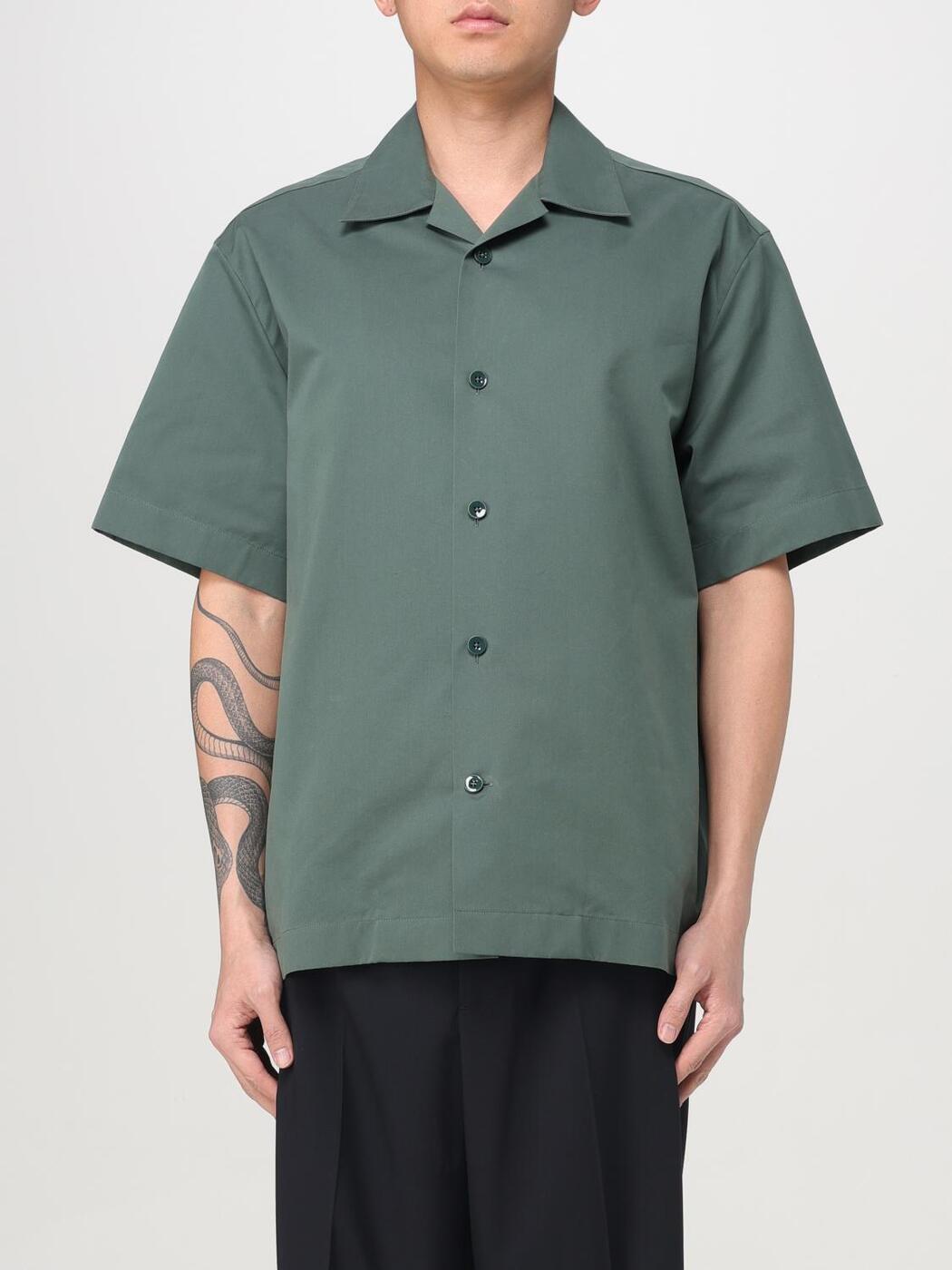   JIL SANDER   졼 Shirts J22DL0303J45266 Grey  ̵ å...