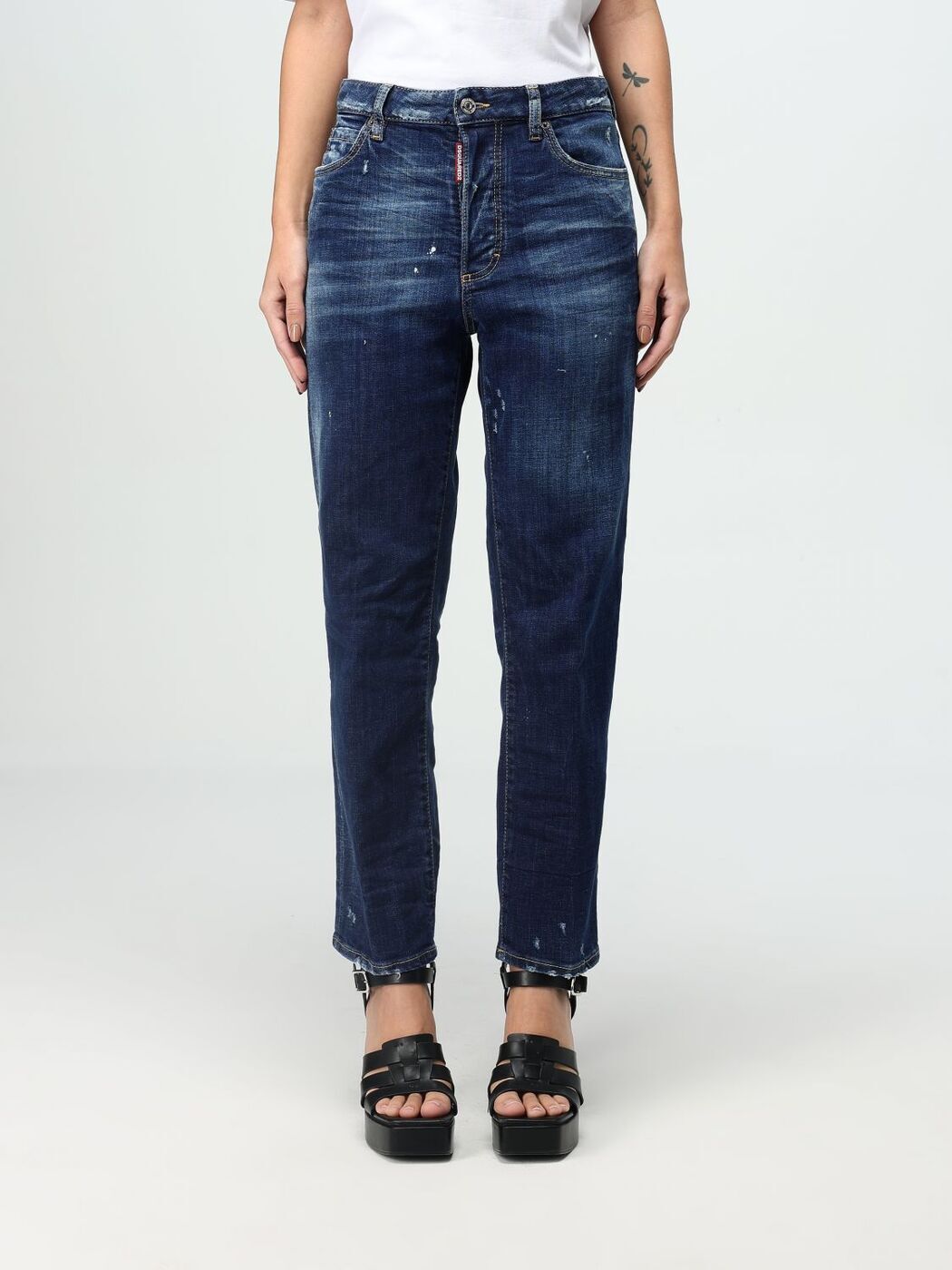 ݥȺ4!! ǥ DSQUARED2 ǥ˥ ǥ ֥롼 Jeans S75LB1001S30664...