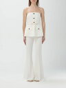 【1000円OFFクーポン配布中!!】 セルフ ポートレート SELF PORTRAIT セットアップ オールインワン レディース ホワイト Jumpsuits RS25975JSW White 関税 送料無料 ラッピング無料 2025SS gi