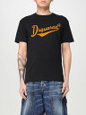 ディースクエアード DSQUARED2 Tシャツ メンズ ブラック T-shirts S74GD1394D20020 Black 関税 送料無料 ラッピング無料 2025SS gi