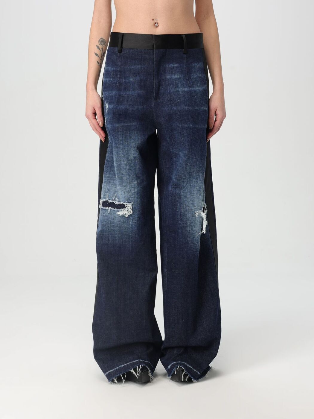 ݥȺ4!! ǥ DSQUARED2 ܥ ѥ ǥ ֥롼 Trousers S75KB045...