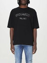 ディースクエアード DSQUARED2 Tシャツ メンズ ブラック T-shirts S74GD1399D20020 Black 関税 送料無料 ラッピング無料 2025SS gi