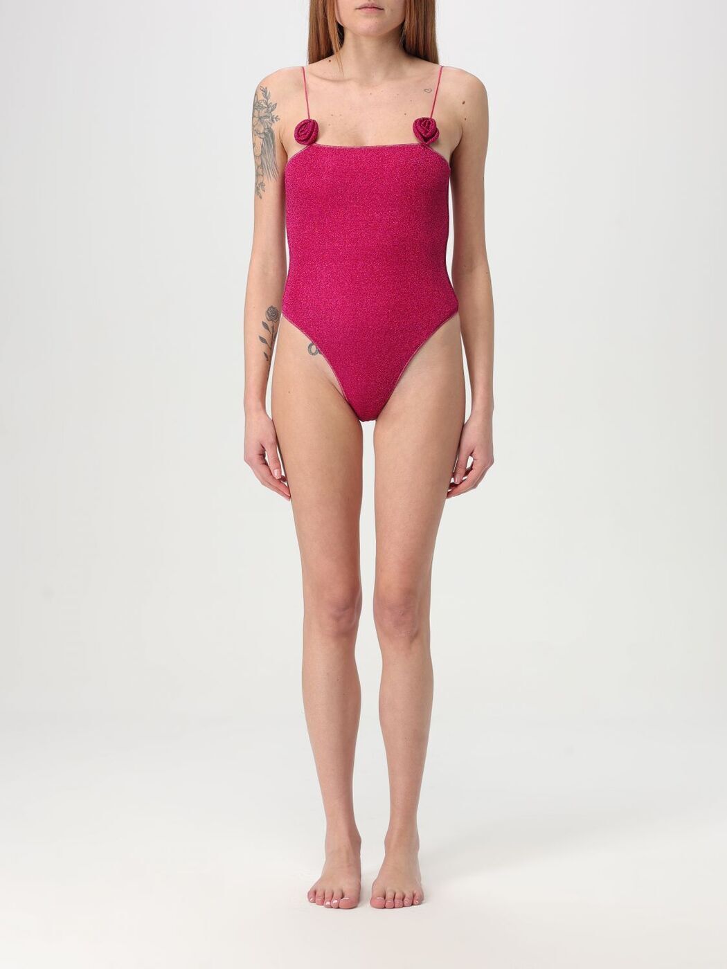 졼 OSEREE  ० ǥ ѡץ Swimwear FIS249 Fuchsia  ̵ åԥ...