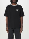 ドロール ド ムッシュ DROLE DE MONSIEUR Tシャツ メンズ ブラック T-shirts TS189C0002 Black 関税 送料無料 ラッピング無料 2025SS gi