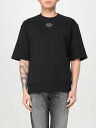 ディーゼル DIESEL Tシャツ メンズ ブラック T-shirts A115800BMBJ Black 関税 送料無料 ラッピング無料 2025SS gi