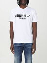 ディースクエアード DSQUARED2 Tシャツ メンズ T-shirts S74GD1418D20020 White 1 関税 送料無料 ラッピング無料 2025SS gi