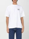 ドロール ド ムッシュ DROLE DE MONSIEUR Tシャツ メンズ T-shirts TS203CO002 White 1 関税 送料無料 ラッピング無料 2026AW gi