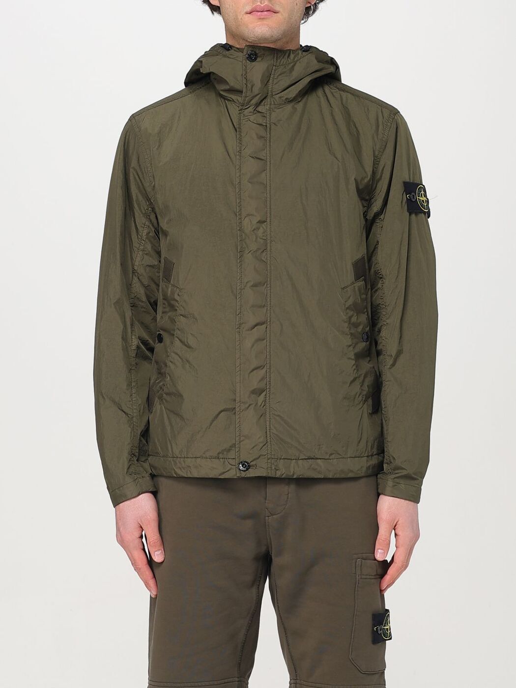 ȡ  STONE ISLAND 㥱å  ꡼ Jackets 4100092S0A23 Green  ...