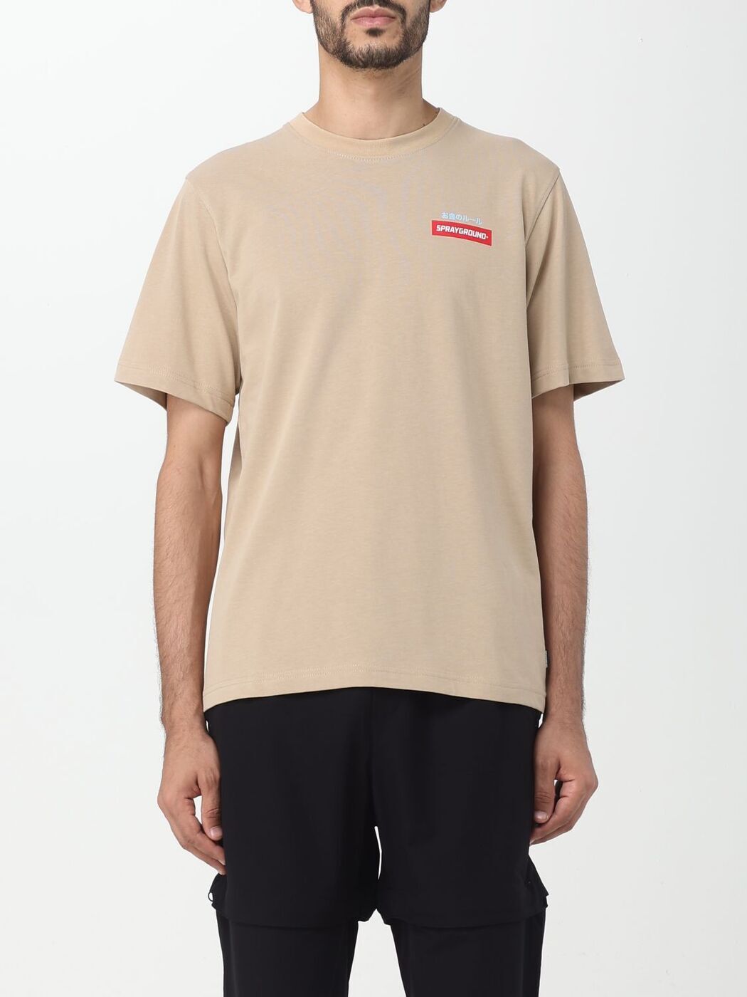 ץ졼饦 SPRAYGROUND T  ١ T-shirts SP400 Beige  ̵ åԥ...
