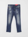 ディーゼル DIESEL レギュラーフィットジーンズ デニム ボーイズ ブルー Regular fit jeans J00981KXBNR Blue 関税 送料無料 ラッピング無料 2025SS gi