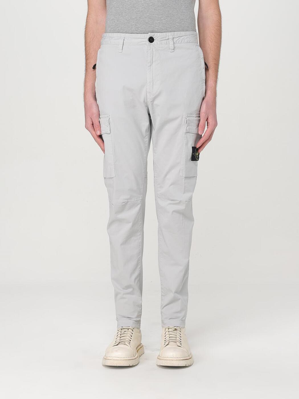 ȡ  STONE ISLAND ܥ ѥ  졼 Trousers 3100304S0010 Grey  ...