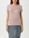 エンポリオ アルマーニ EA7 ポロシャツ Tシャツ レディース T-shirts and polo shirts 8NTT67TJDQZ Blush Pink 関税 送料無料 ラッピング無料 2025SS gi