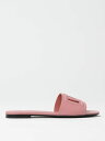 【1000円OFFクーポン配布中!】 ドルチェ&ガッバーナ DOLCE&GABBANA サンダル レディース ピンク Sandals CQ0436AY329 Pink 関税 送料無料 ラッピング無料 2025SS gi