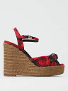 【1000円OFFクーポン配布中!】 ドルチェ&ガッバーナ DOLCE&GABBANA サンダル レディース レッド Sandals CZ0320A6514 Red 関税 送料無料 ラッピング無料 2025SS gi