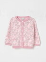 フェンディ FENDI Tシャツ トップス ベビーユニセックス ピンク T-shirt BFG080AQUH Pink 関税 送料無料 ラッピング無料 2025SS gi