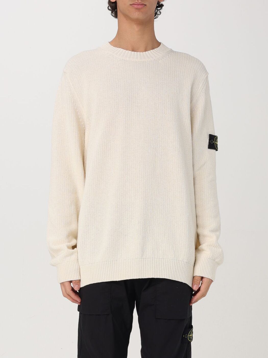ȡ  STONE ISLAND  ˥åȥ  ۥ磻 Knitwear 5100042S00D3 Whi...