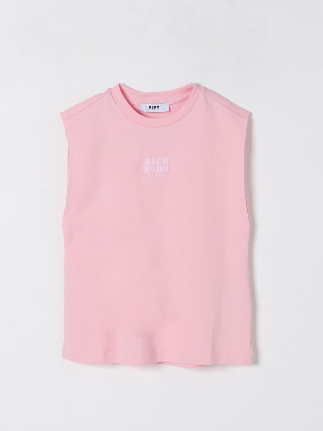 ݥȺ4!! २ MSGM KIDS T ȥåץ ٥ӡ˥å ԥ T-shirt S5MS...
