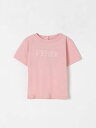 フェンディ FENDI Tシャツ トップス ベビーユニセックス ピンク T-shirt BUI0897AJ Pink 関税 送料無料 ラッピング無料 2025SS gi