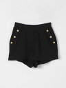 バルマン BALMAIN ショートパンツ パンツ ショーツ ガールズ ブラック Shorts BW6A19Z0114 Black 関税 送料無料 ラッピング無料 2025SS gi