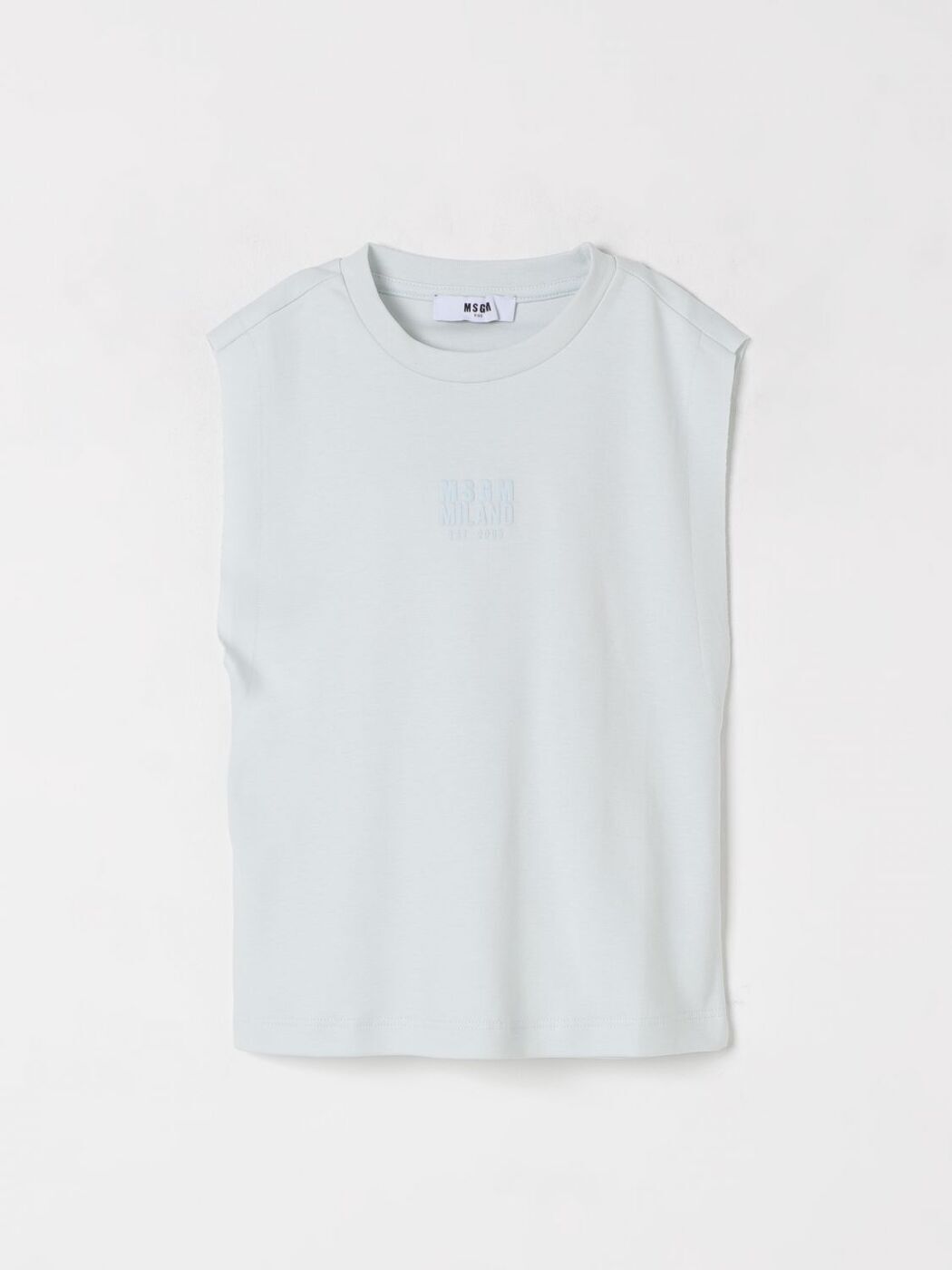 २ MSGM KIDS T ȥåץ ٥ӡ˥å ꡼ T-shirt S5MSJUTH171 Green ...