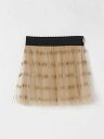 ドルチェ&ガッバーナ DOLCE&GABBANA ミニバッグ スカート ガールズ ゴールド Mini-skirts L54I61ILMBM Gold 関税 送料無料 ラッピング無料 2025SS gi