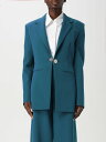 【1000円OFFクーポン配布中!!】 モスキーノ ジーンズ MOSCHINO JEANS スーツジャケット スーツ ジャケット レディース Suit Jackets 05063225 Teal 関税 送料無料 ラッピング無料 2025SS gi