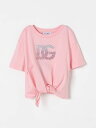 ドルチェ&ガッバーナ DOLCE&GABBANA ロングスリーブTシャツ Tシャツ ガールズ ピンク Long sleeve t-shirts L5JTOVG7O0X Pink 関税 送料無料 ラッピング無料 2025SS gi