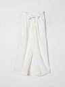 モナリザ MONNALISA ズボン パンツ ガールズ Trousers 71E4075113 Yellow Cream 関税 送料無料 ラッピング無料 2025SS gi
