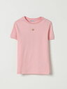 ドルチェ&ガッバーナ DOLCE&GABBANA ロングスリーブTシャツ Tシャツ ガールズ ピンク Long sleeve t-shirts L5JTNJG7O3N Pink 関税 送料無料 ラッピング無料 2025SS gi