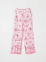モナリザ MONNALISA ズボン パンツ ガールズ ピンク Trousers 71E4085625 Pink 関税 送料無料 ラッピング無料 2025SS gi