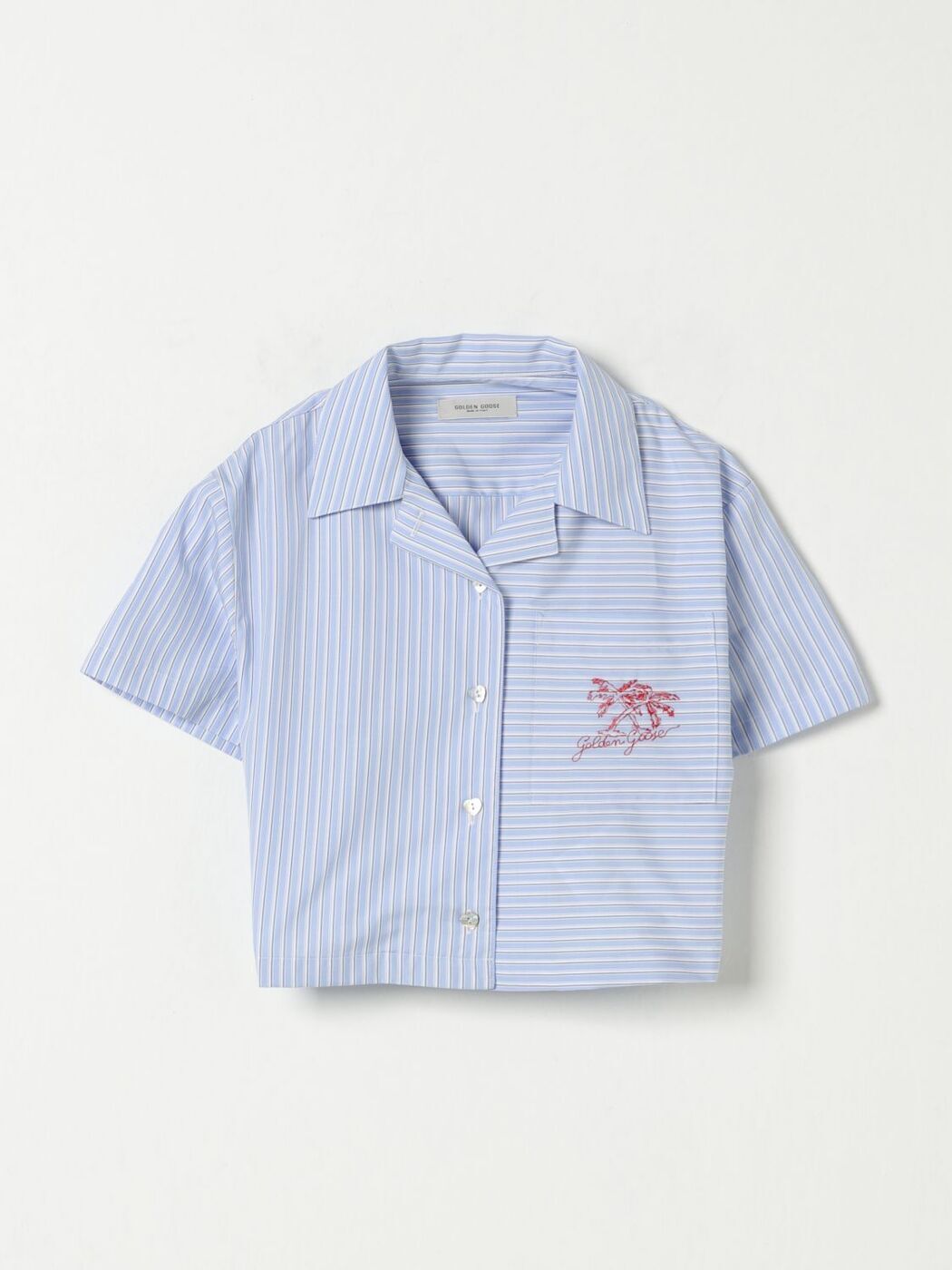 ǥ󥰡 GOLDEN GOOSE եޥ륷  륺 ֥롼 Formal shirts GKP01767P001...